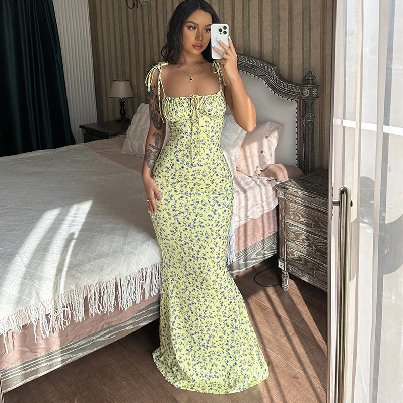 Backless Slim-fit Hip Casual Sexy Dress