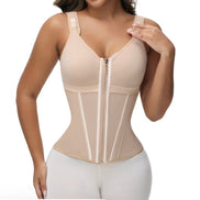 Shapewear for Women with Bra Tummy Control Girdle Workout Shapewear with Adjustable Shoulder Straps