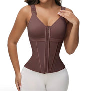 Shapewear for Women with Bra Tummy Control Girdle Workout Shapewear with Adjustable Shoulder Straps