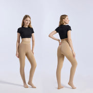 Women's Sheer Jumpsuit Pantyhose with Tummy Control
