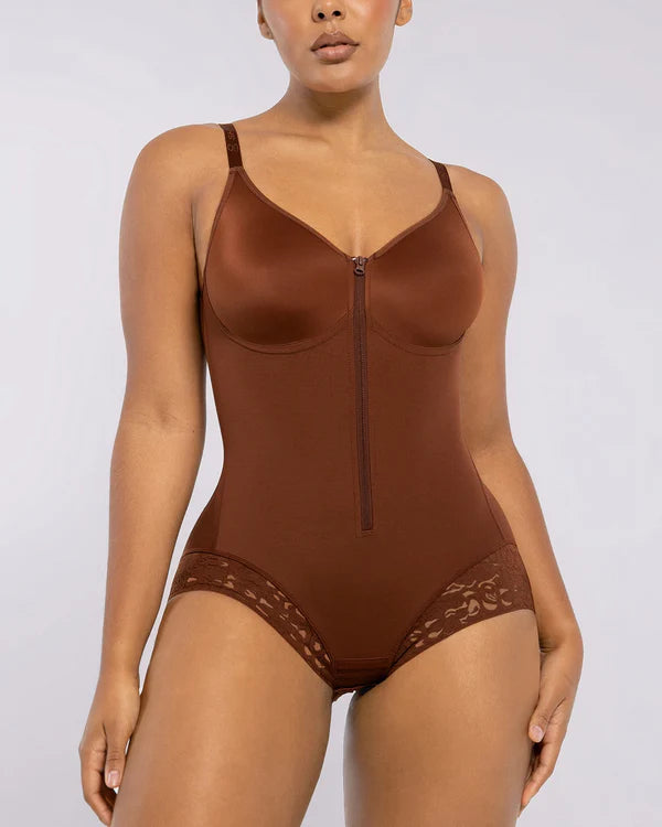 Full body sculpting brief cut for a hourglass effect silhouette