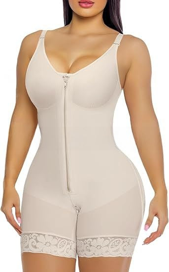 Full body sculpting brief cut for a hourglass effect silhouette