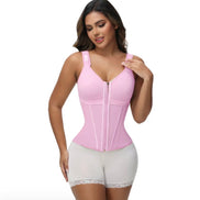Shapewear for Women with Bra Tummy Control Girdle Workout Shapewear with Adjustable Shoulder Straps
