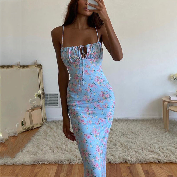 Backless Slim-fit Hip Casual Sexy Dress
