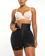 Formende Shorts mit hoher Taille und flachem Bauch