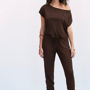 Luna One-Shoulder Pocket Jumpsuit