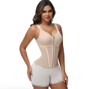 Shapewear for Women with Bra Tummy Control Girdle Workout Shapewear with Adjustable Shoulder Straps