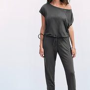 Luna One-Shoulder Pocket Jumpsuit