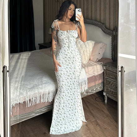 Backless Slim-fit Hip Casual Sexy Dress