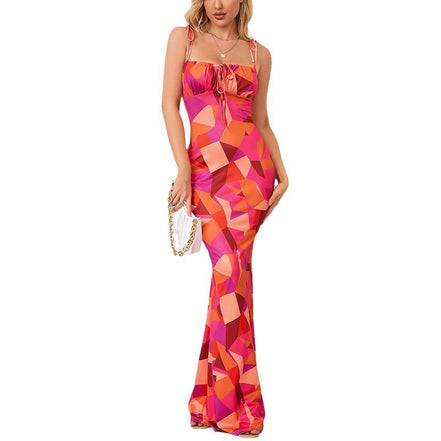 Backless Slim-fit Hip Casual Sexy Dress