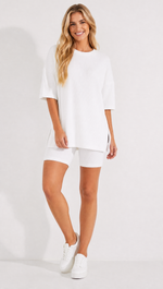 Mode Freizeitanzug Einfarbige lockere Pyjamas