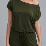 Luna One-Shoulder Pocket Jumpsuit