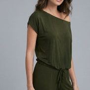Luna One-Shoulder Pocket Jumpsuit